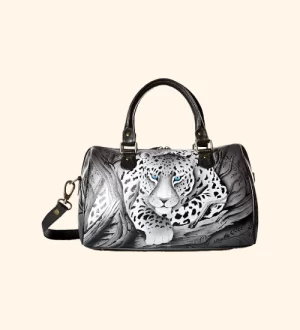 Genuine Leather Painted Bag